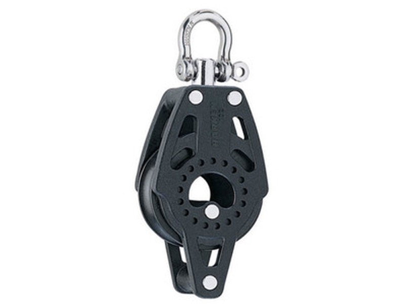 Harken Carbo Block 40 mm enkel, svängbar, hunsvot | Marin - Utrustning för rigg - Block | GameStuff