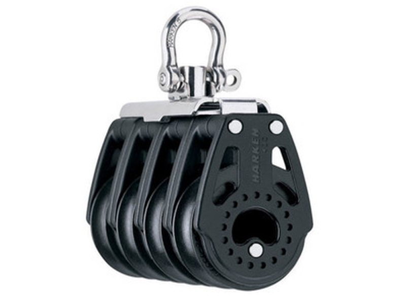 Harken Carbo Block 40 Mm 4-Fach, Drehbar (Swivel)