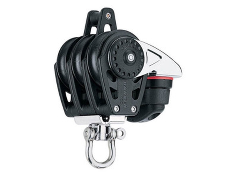 Harken Carbo Block 40 Mm Dreifach, Wirbel, Hunsvot