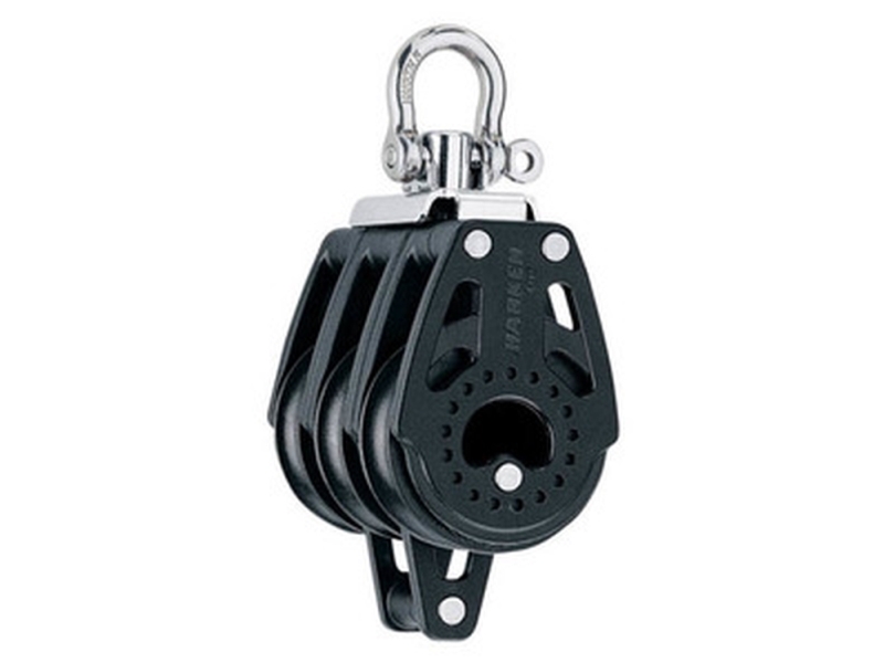 Harken Carbo Block 40 Mm Dreifach, Schwenkbar, Hunsvot