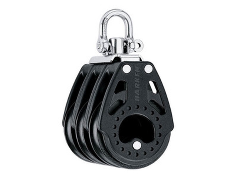 Harken Carbo Block 57 mm trippel, svivel