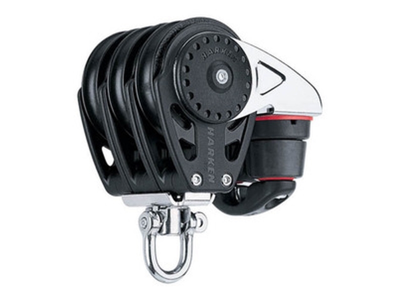 Harken Carbo Block 57 Mm Dreifach Drehbar, Cam-Cleat