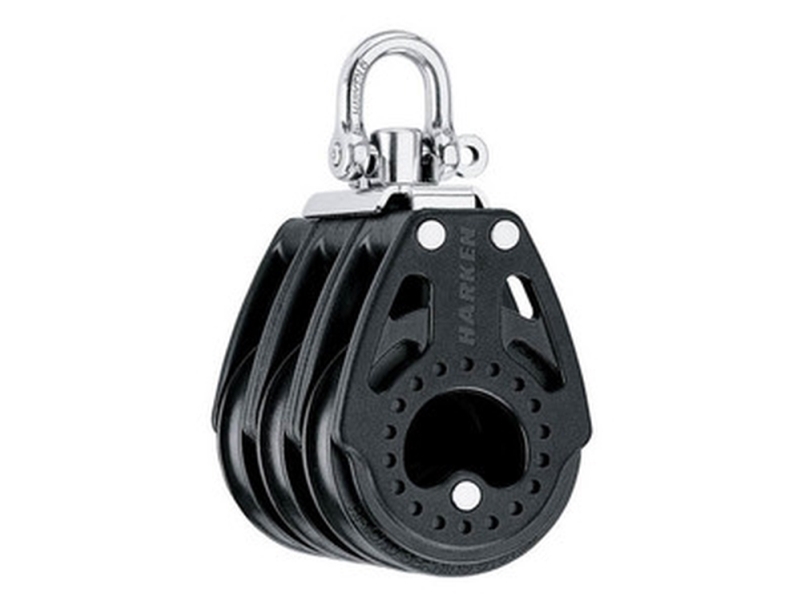 Harken Carbo Block 75 mm trippel, svängbar | Marin - Utrustning för rigg - Block | GameStuff