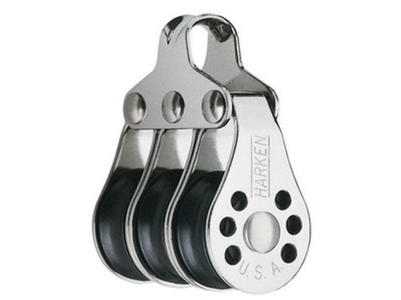 Harken Microblok 22 mm tripel | Marin - Utrustning för rigg - Block | GameStuff