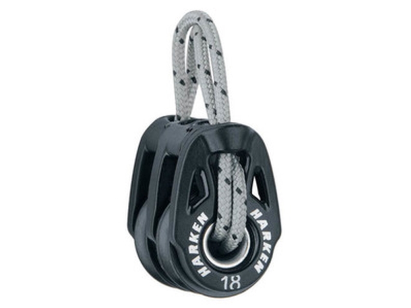 Harken T2 Carbo Blok 18 mm dobbelt | Marin - Utrustning för rigg - Block | GameStuff