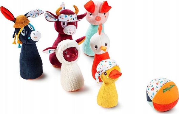 Lilliputiens Farm Bowling Mit Kugelglocke