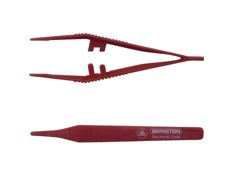 Bernstein Tools For Electronics 05-0030 Præcisionspincet Trapez 125 Mm