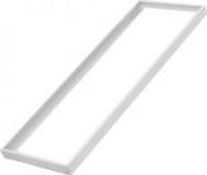Maclean Energy MCE542 W surface-mounted aluminum frame for ceiling LED panels