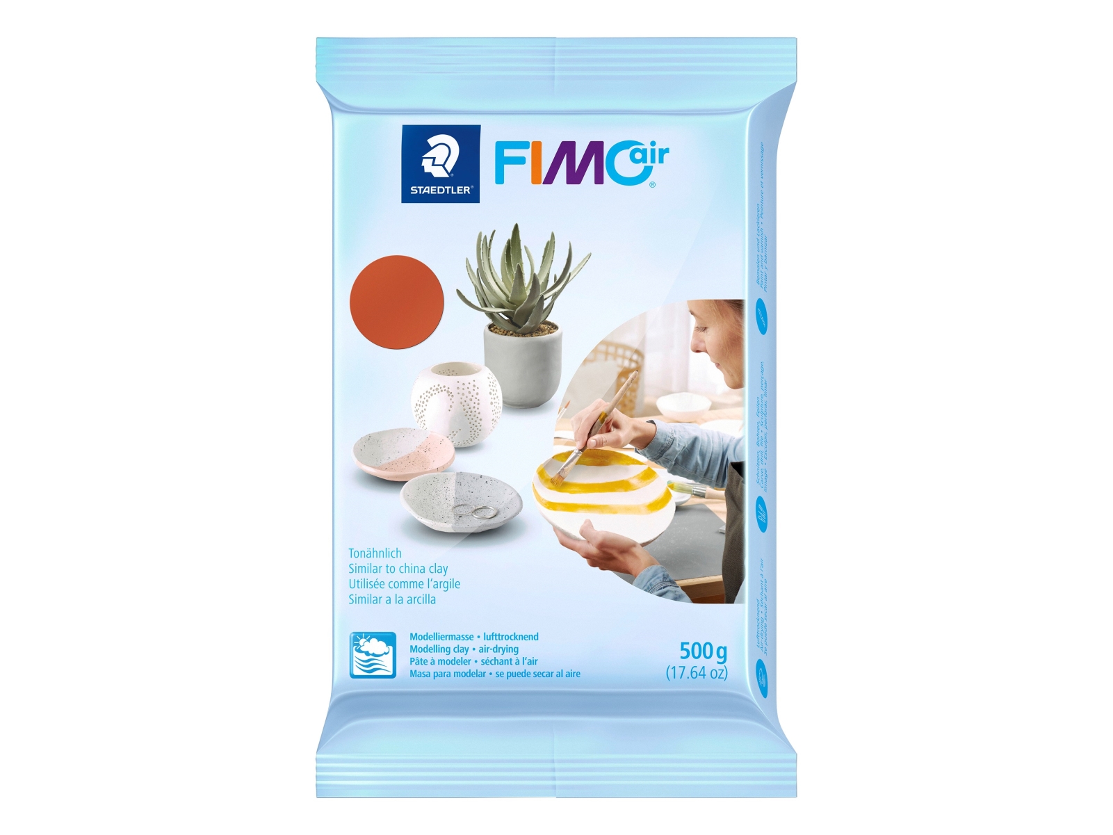 Fimo Braun Modelliermasse, Air Basic - Image 5