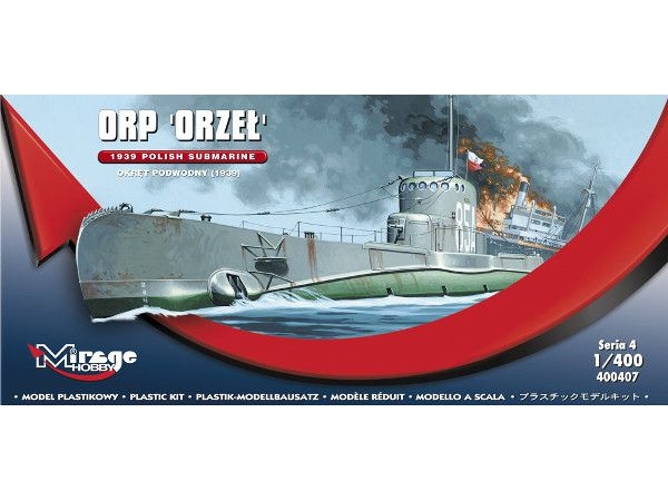 Mirage U-Boot Orp Orzeł 1939 (400407)