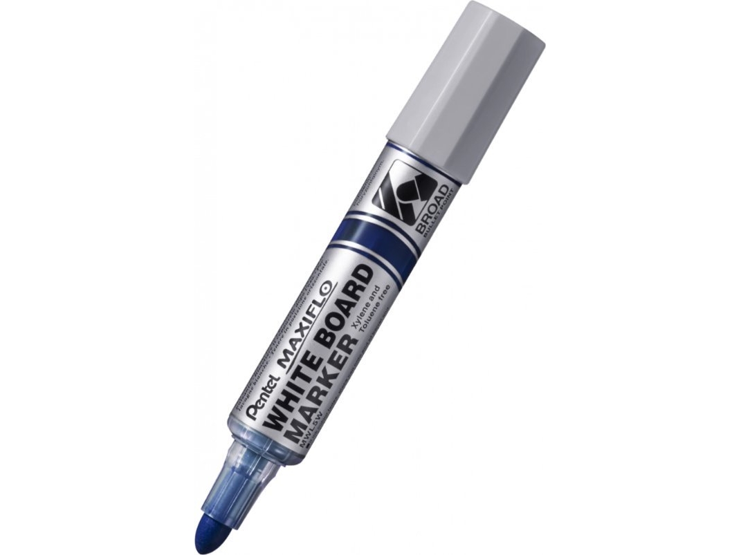 Pentel Marker Pentel Maxiflo Mwl5w Blau