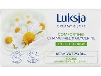 Sarantis Luksja Creamy & Soft Sæbecreme I Stykke Rumianek & Gliceryna 90 G