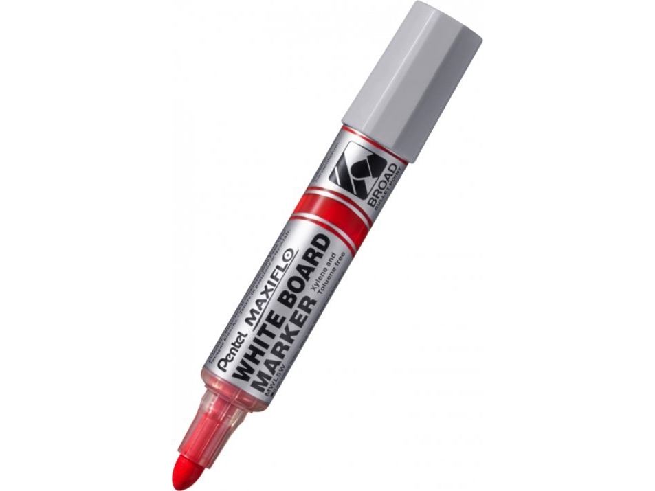 Pentel Marker Pentel Maxiflo Mwl5w Rot