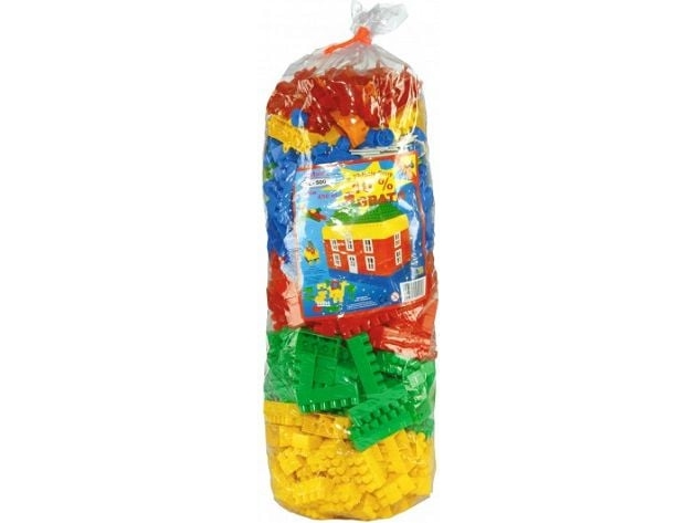 Spinning Top Blocks 500 Colorful Fun Building Plastic (Cz15502)