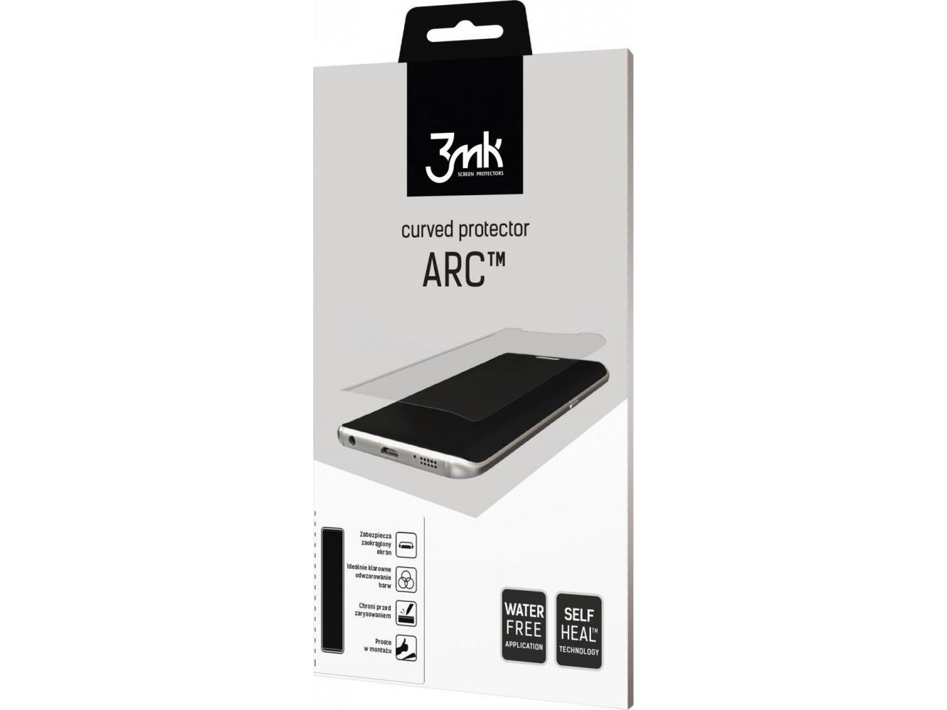 Lcd-Schutzfolie 3Mk Watch Arc Für Samsung Watch Active, 3Er-Pack