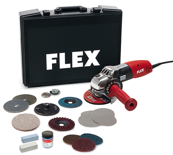 Flex vinkelslip LE14-7 125 INOX set