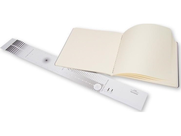 Moleskine Art, Monochromatisch, Schwarz, 88 Blätter, 120 G/M², Softcover, Universal