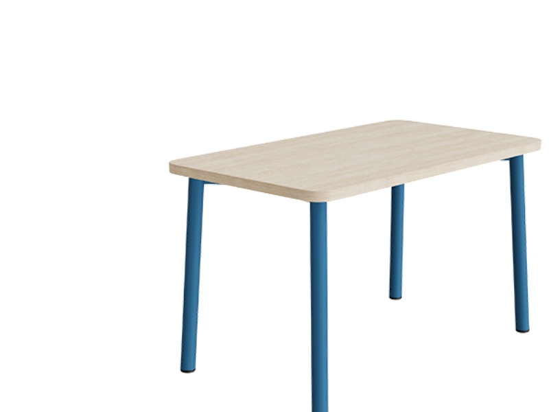 Bord Add 590, 1200x700 mm höjd 720 mm med vitpigmenterad ek, röd stomme | Möbler - Stolar & Stolmattor - Tillbehör | GameStuff