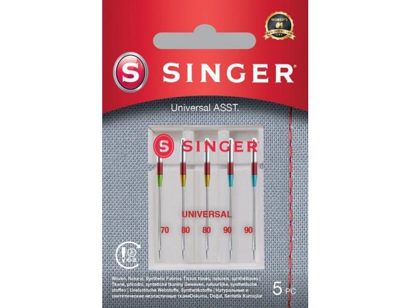 Singer Universalnadel Asst 5Pk Für Webstoffe