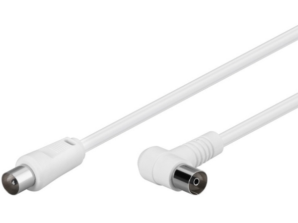 Goobay 67359, 1,5 M, Iec, Iec, Weiß