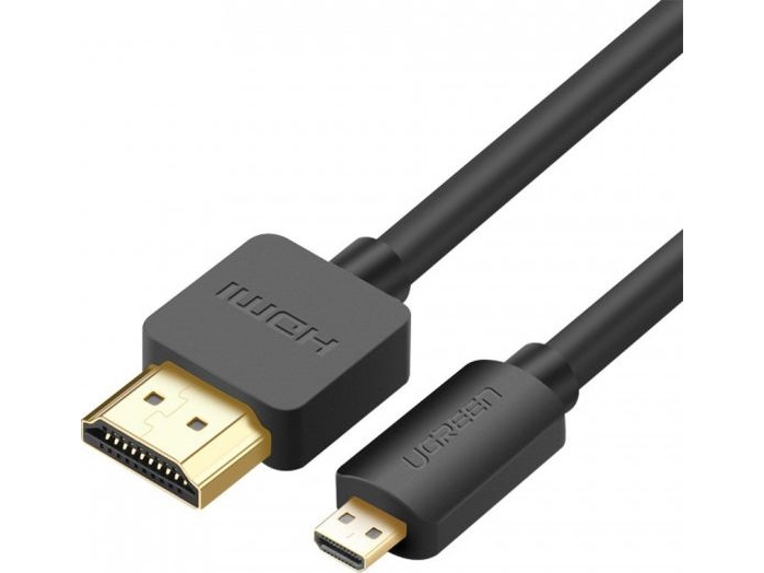 Ugreen Hd127 Micro Hdmi - Hdmi 4K 3D 1.5M Kabel (Schwarz)