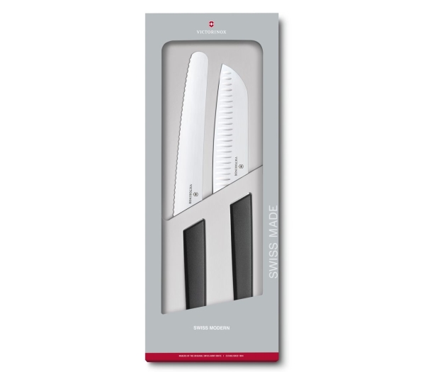 Victorinox 6.9093.22G, Knivsæt, Rustfrit stål, Polypropylen, Rustfrit stål, Sort, 22 cm