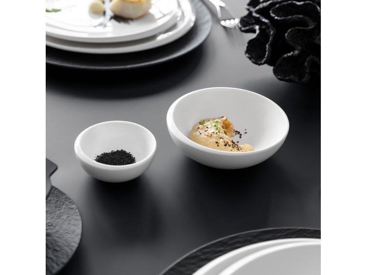 Villeroy & Boch New Moon, Dyp Skål, Rund, Porcelæn, Hvid, Mat, 0,3 L
