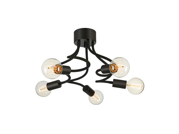 Loftslampe Markslojd Medusa 107931, Sort, Til Soveværelse