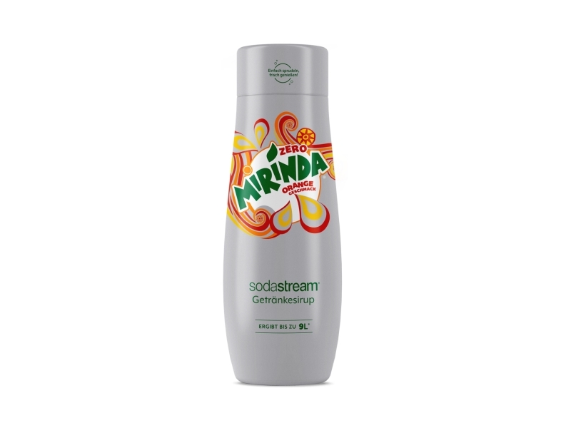 SodaStream Mirinda, Orange, 440 ml, Klämflaska, CE, 1 kcal, 3 kJ | Köksapparater - Juice, is och vatten - Sodastream | GameStuff
