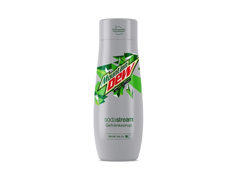 SodaStream Mountain Dew, Klämflaska, CE, 1 kcal, 4 kJ, 0,01 g, 0,1 g | Köksapparater - Juice, is och vatten - Sodastream | GameStuff