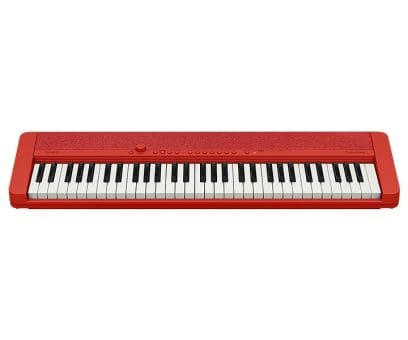 Casio CT-S1, Digital synthesizer, Rød, Vekselstrøm, Batteri, AA, 4,5 kg