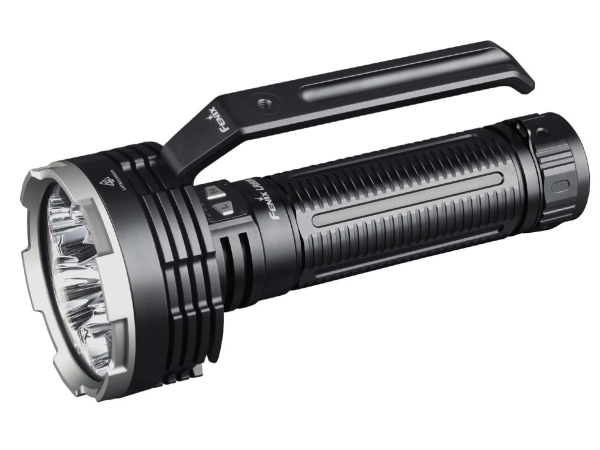 Fenix Lr80r, Hand-Blinklicht, Schwarz, Ip68, Led, 6 Lampen, 50000 H
