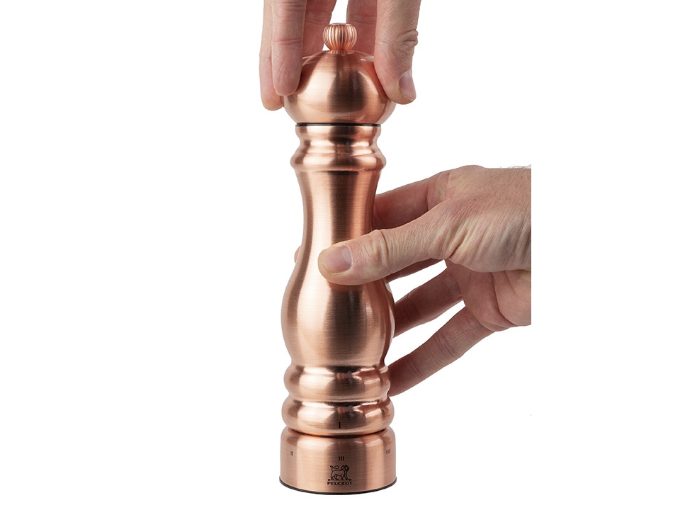 Peugeot Paris Chef, Pfeffermühle, Edelstahl, Kupfer, 220 G