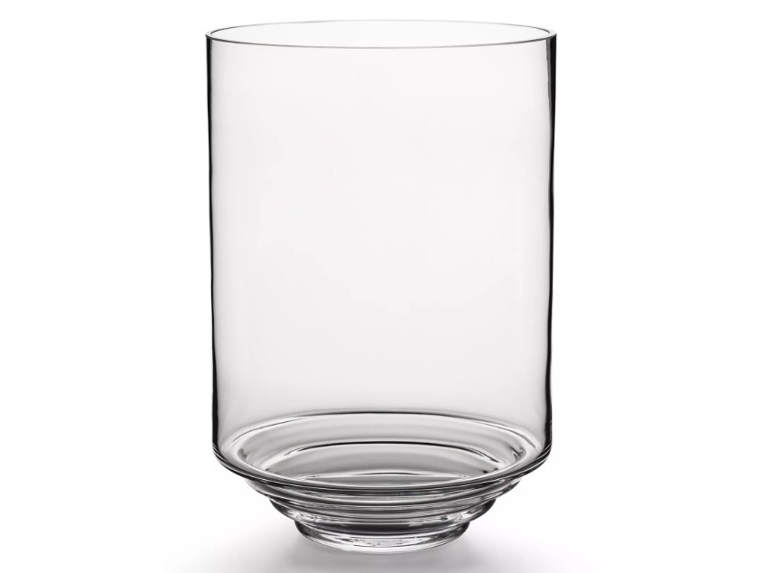 Markslöjd Klippa, Cylinderformet Vase, Glas, Transparent, Bord, Indendørs, Monika Mulder