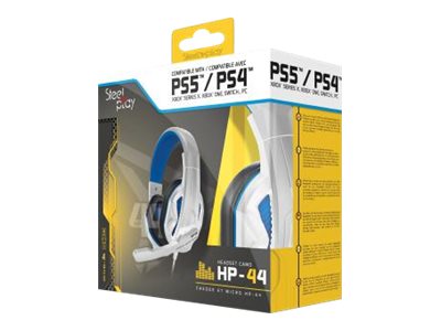 Steelplay Hp-44 – Headset – Volle Größe – Kabel – 3,5-Mm-Klinke – Weiß, Blau