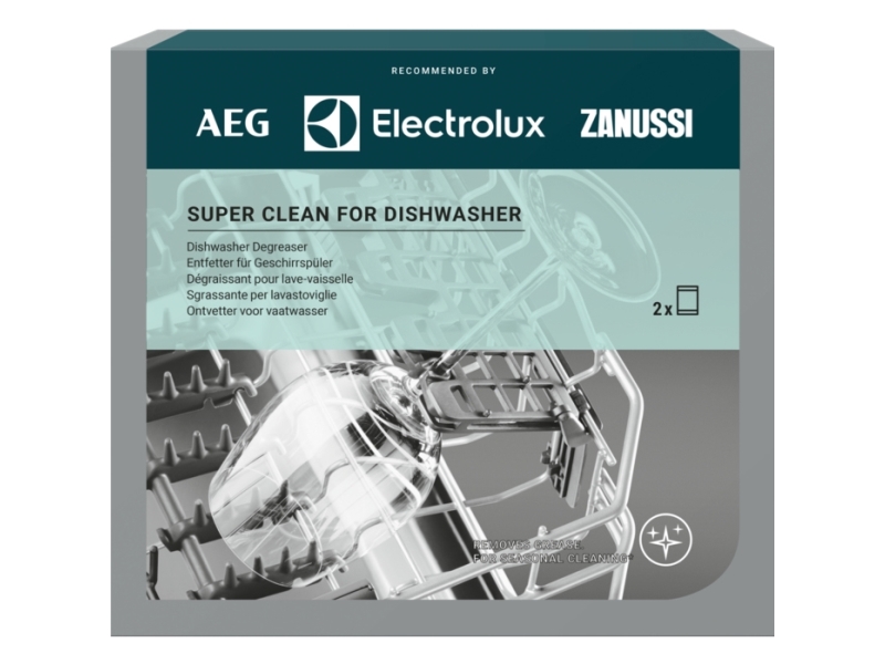 Electrolux M2DCP050, Pesuaineen poistoaine, 50 g, kristalli, 1 kpl, Italia, 200 mm