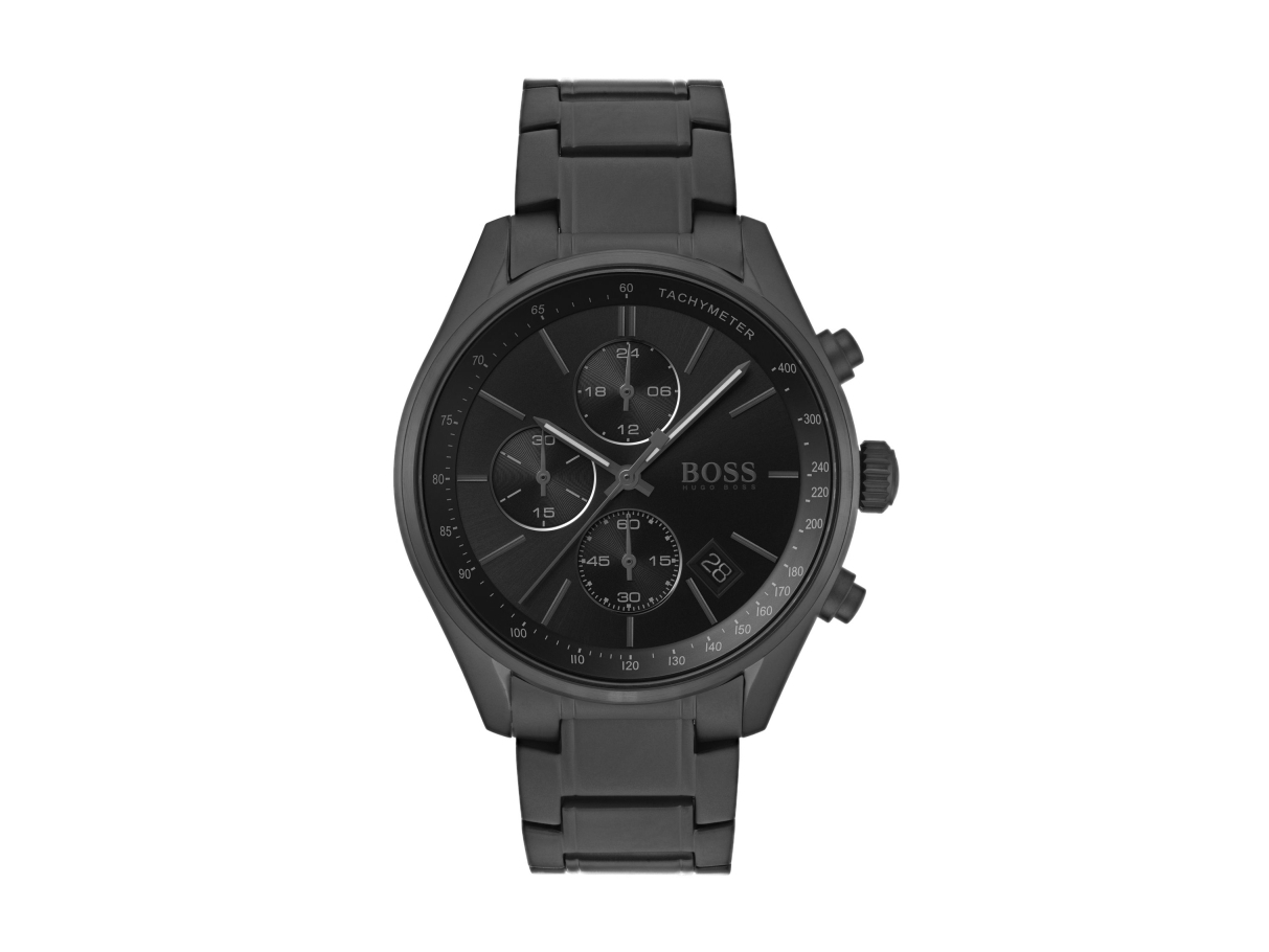 Hugo Boss 7613272313599, Hanstik, Rustfrit Stål, Sort