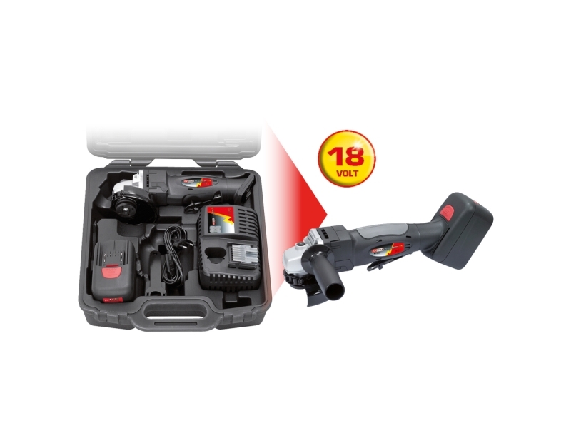Ks Tools 515.4111 Akku-Winkelschleifer 18 V 4 Ah