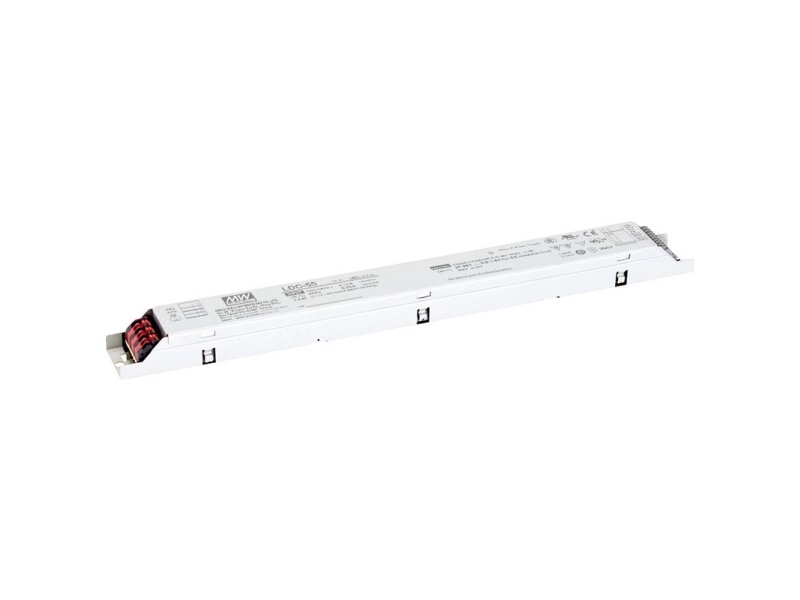 Mean Well Led Driver, 60V Output, 55W Output, 1.05A Output Dimmable