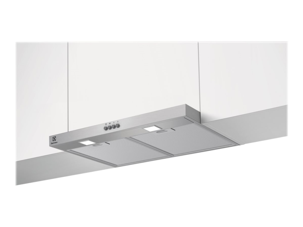 Electrolux Serie 600 Flex LFG426X - Kåpa - huv - bredd: 59.8 cm - djup: 44.05 cm - utsug och återcirkulering (-) - rostfritt stål | Vitvaror - Köksfläktar - Vägghängda | GameStuff