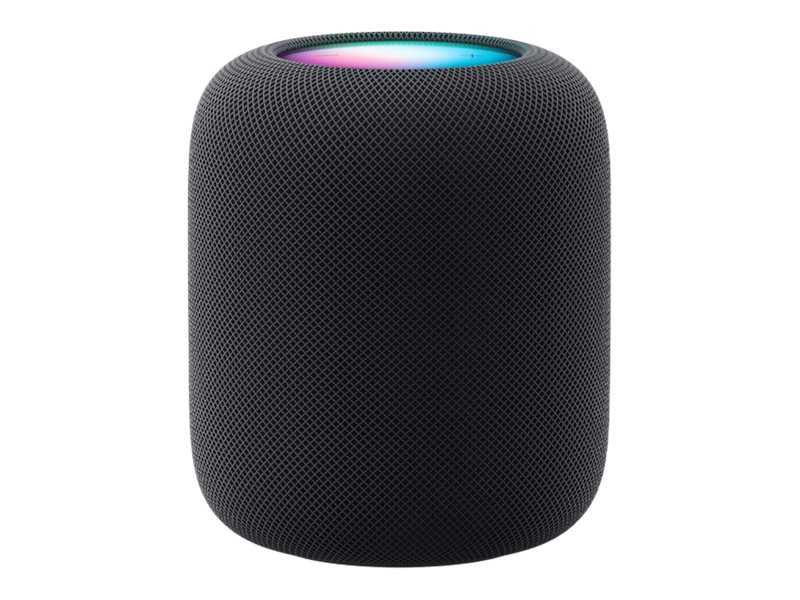 Apple Homepod, Apple Siri, Zylinder, Schwarz, Stoff, Home App And Homekit, Intercom Transcriptions, Siri, Touch Accommodations, Voiceover, Multi