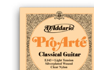 D''Addario EJ43, Gitarr, Nylon, Klassisk, 6 styck