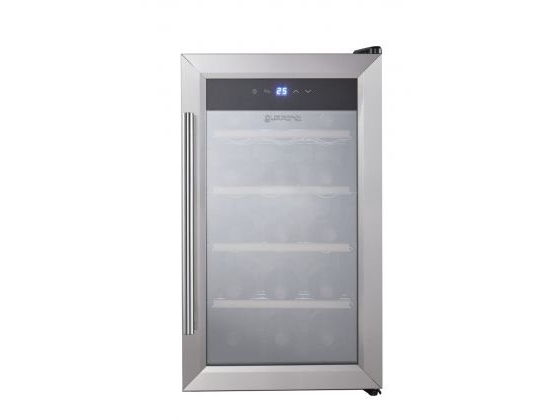 Guzzanti GZ 1535S, Thermo vinkøler, Fritstående, 15 flaske(r), Indvendig belysning, Sølv