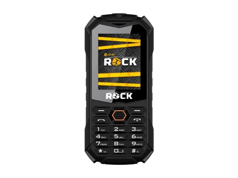 Estar Estarrock, Menü, Dual Sim, 6,1 Cm (2.4"), 0,08 Mp, 1800 Mah, Sort