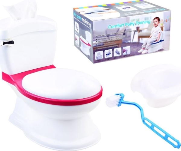 Jokomisiada Potty with sound tissue box (ZA3929)