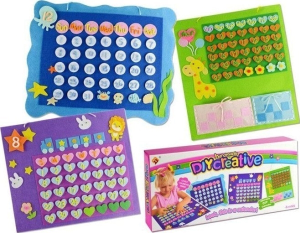 Jokomisiada tygkalender kreativt set ZA1540 | Papper & Emballage - Kalendrar & Anteckningsböcker - Kalendare | GameStuff