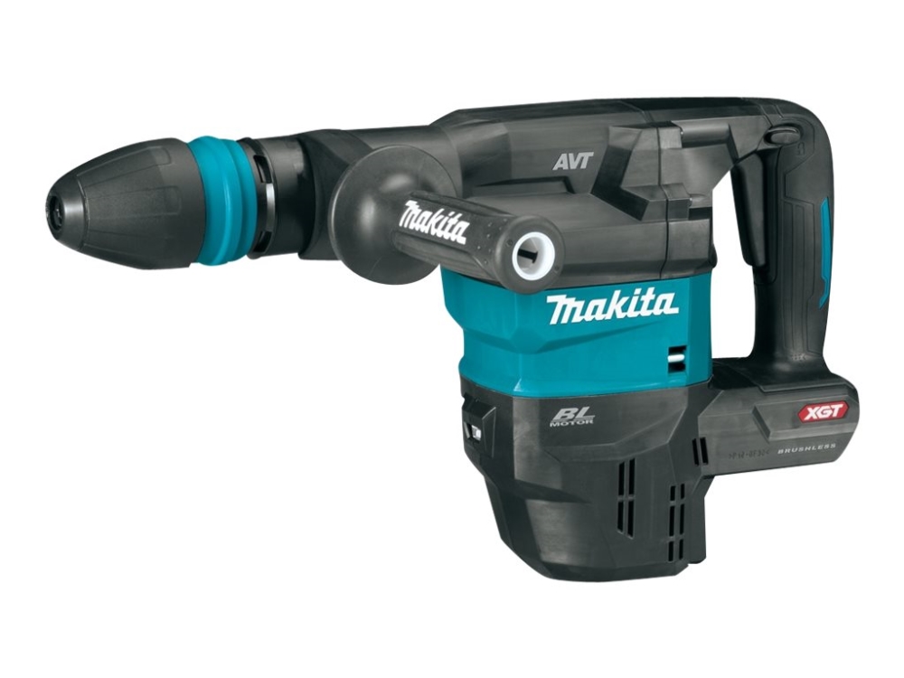 Makita Xgt Hm001gm201 - Roterende Hammer - Ledningfri - Sds-Max - 9.4 Joule - 2 Batterier - 40 V