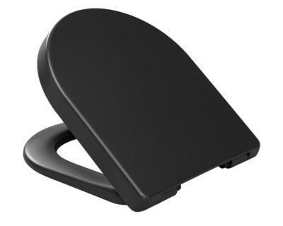DS-3 Standard - DS-3 Standard Toiletsæde m/ Soft Close, MAT Sort