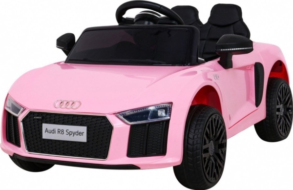 Audi R8 Batteribil För Baby Rosa