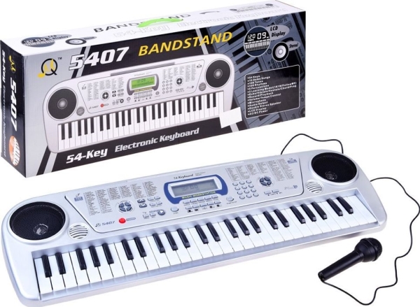 Jokomisiada Organi med mikrofon MQ5407 54 tangenter IN0116